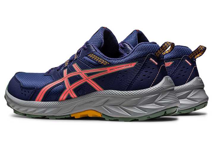 Asics GEL-VENTURE 9 Ženske Tekaški Čevlji Modre | Slovenija-8657912