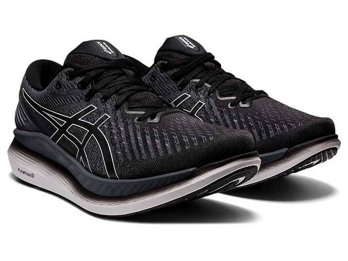 Asics GLIDERIDE 2 Moški Tekaški Čevlji Črne Sive | Slovenija-1627943