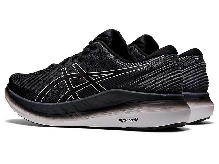 Asics GLIDERIDE 2 Moški Tekaški Čevlji Črne Sive | Slovenija-1627943