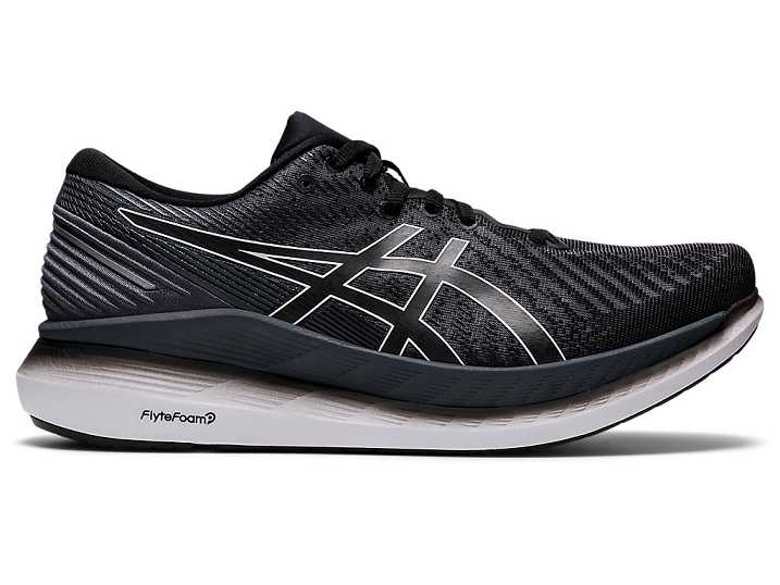 Asics GLIDERIDE 2 Moški Tekaški Čevlji Črne Sive | Slovenija-1627943