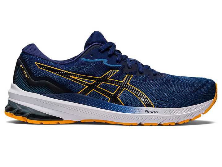 Asics GT-1000 11 Moški Tekaški Čevlji Azurno Črne | Slovenija-7915806