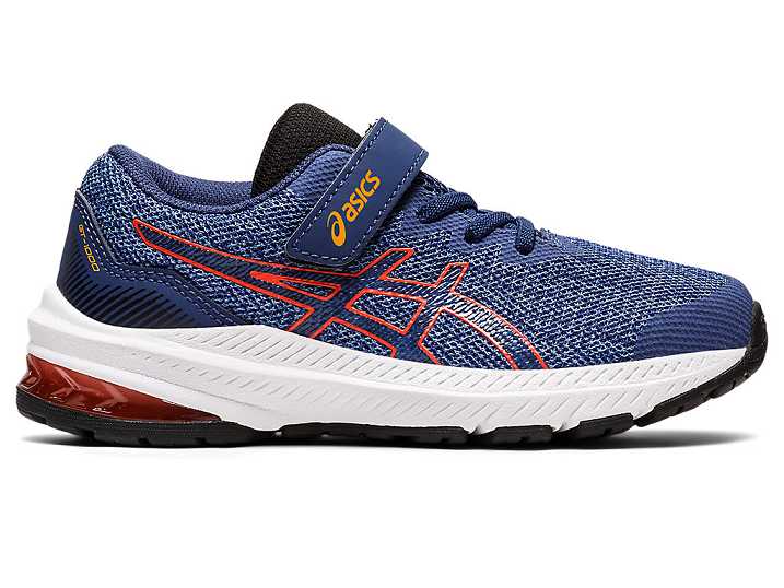 Asics GT-1000 11 Otroški Tekaški Čevlji Azurno | Slovenija-7428095