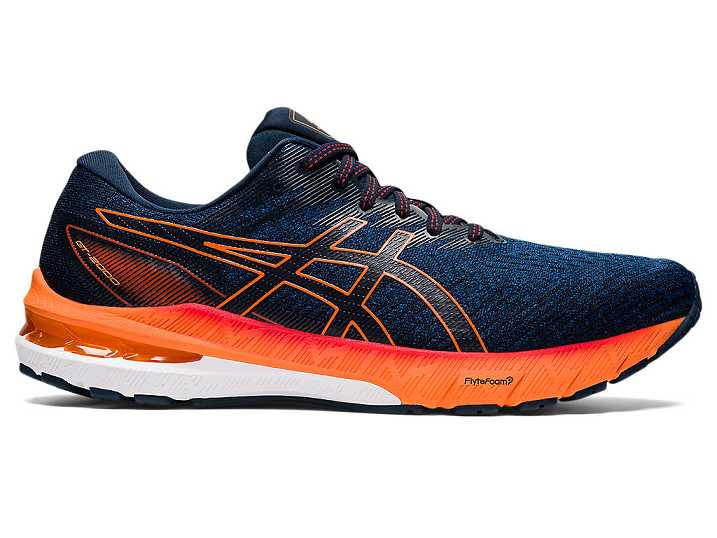 Asics GT-2000 10 Moški Tekaški Čevlji Modre Oranžne | Slovenija-3957162