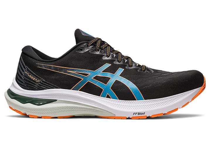 Asics GT-2000 11 Moški Tekaški Čevlji Črne Oranžne | Slovenija-5406798