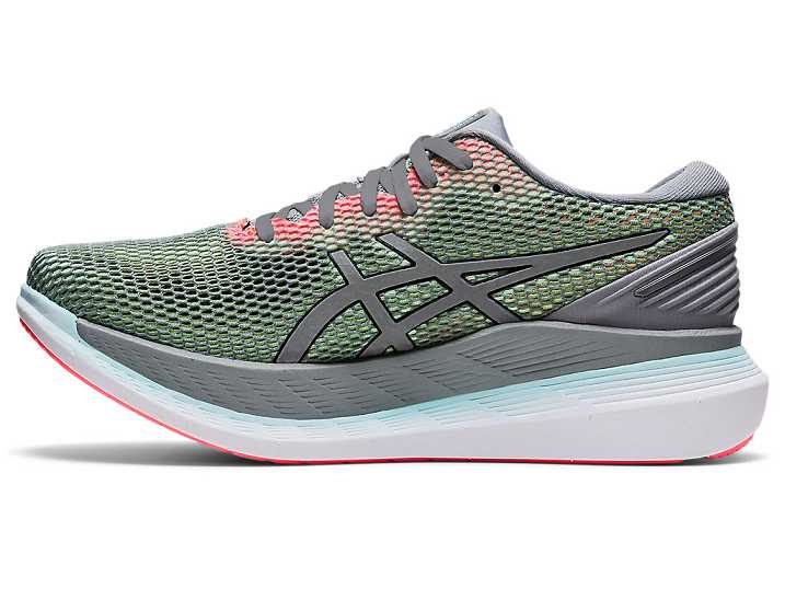 Asics GlideRide 2 LITE-SHOW Ženske Tekaški Čevlji Sive Srebrne | Slovenija-2456308