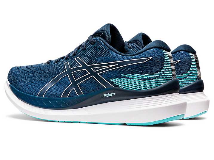 Asics GlideRide 3 Moški Tekaški Čevlji Modre | Slovenija-9046328