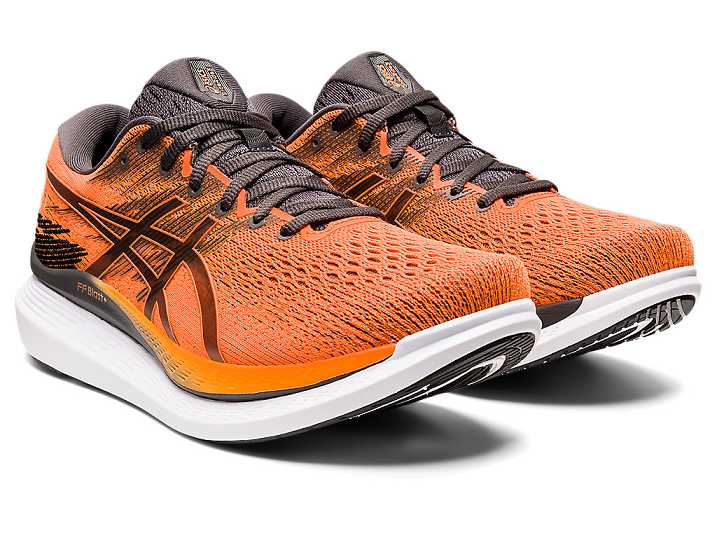 Asics GlideRide 3 Moški Tekaški Čevlji Oranžne Črne | Slovenija-1084372