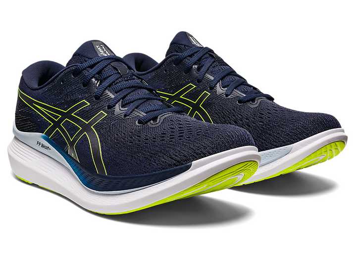 Asics GlideRide 3 Moški Tekaški Čevlji Temno Modre Črne | Slovenija-6539702