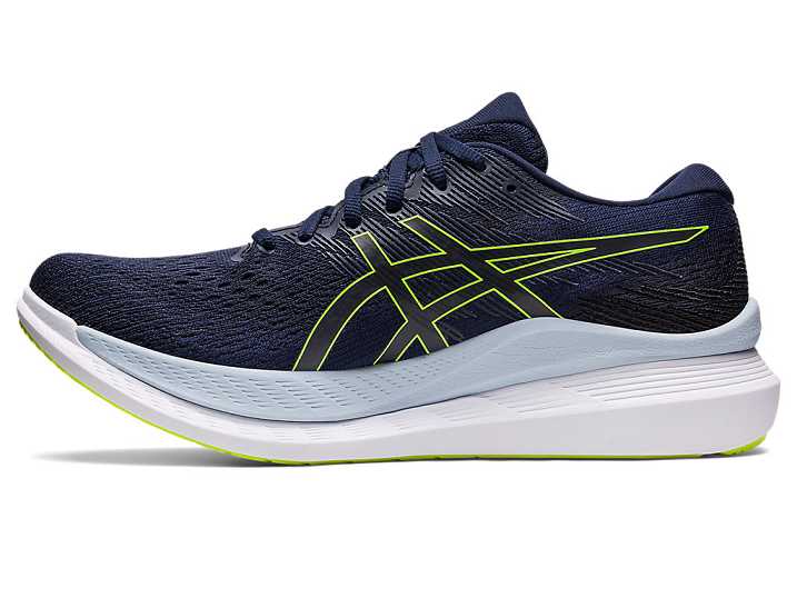 Asics GlideRide 3 Moški Tekaški Čevlji Temno Modre Črne | Slovenija-6539702