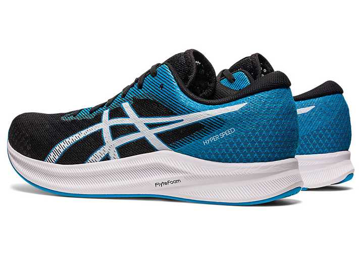 Asics HYPER SPEED 2 Moški Tekaški Čevlji Črne Modre | Slovenija-6290451