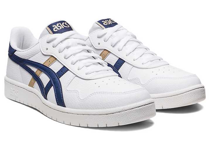 Asics JAPAN S Ženske Superge Bele Indigo Modre | Slovenija-8457193