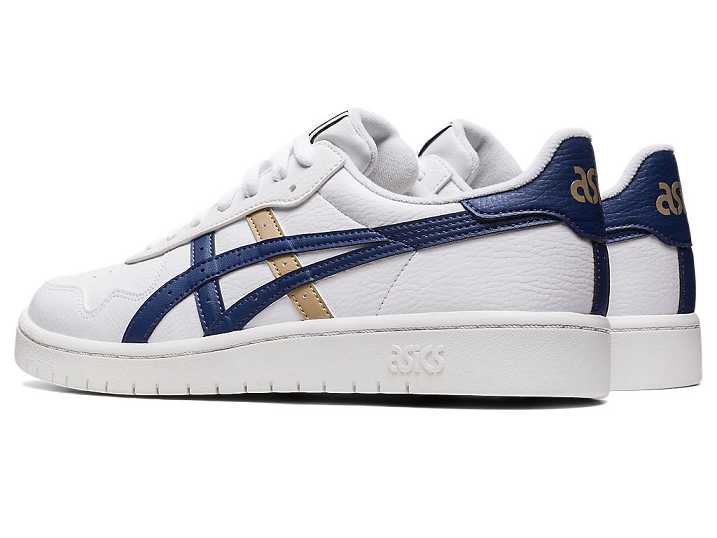 Asics JAPAN S Ženske Superge Bele Indigo Modre | Slovenija-8457193