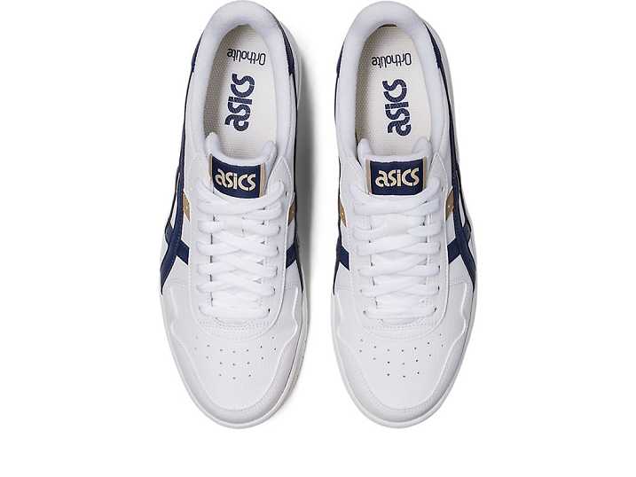 Asics JAPAN S Ženske Superge Bele Indigo Modre | Slovenija-8457193