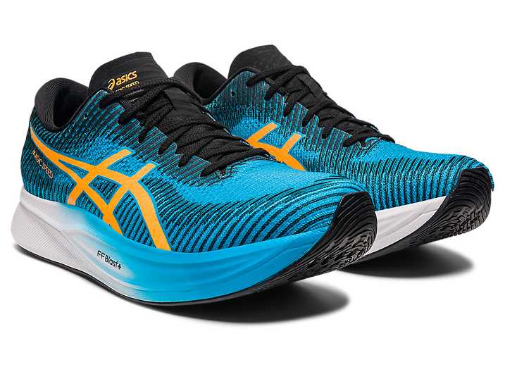 Asics MAGIC SPEED 2 Moški Tekaški Čevlji Modre Oranžne | Slovenija-2051634