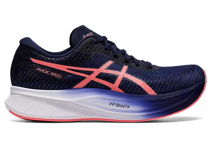 Asics MAGIC SPEED 2 Ženske Tekaški Čevlji Modre | Slovenija-0124967