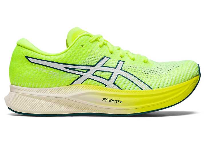 Asics MAGIC SPEED 2 Ženske Tekaški Čevlji Rumene Bele | Slovenija-4513068