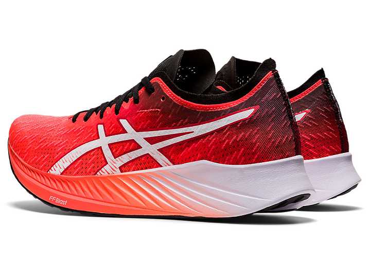 Asics MAGIC SPEED Ženske Tekaški Čevlji Oranžne Rdeče Bele | Slovenija-8901652