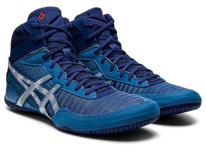 Asics MATCONTROL 2 Moški Rokoborski Čevlji Azurno | Slovenija-5691472