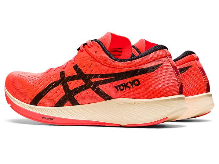 Asics METARACER TOKYO Ženske Tekaški Čevlji Oranžne Rdeče Črne | Slovenija-8369054