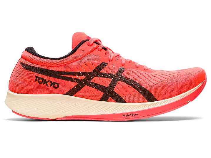 Asics METARACER TOKYO Ženske Tekaški Čevlji Oranžne Rdeče Črne | Slovenija-8369054