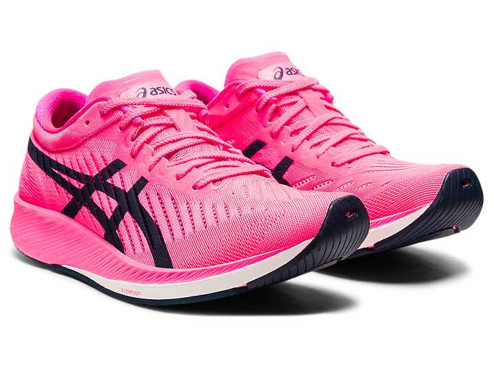 Asics METARACER Ženske Tekaški Čevlji Roza Modre | Slovenija-5263471