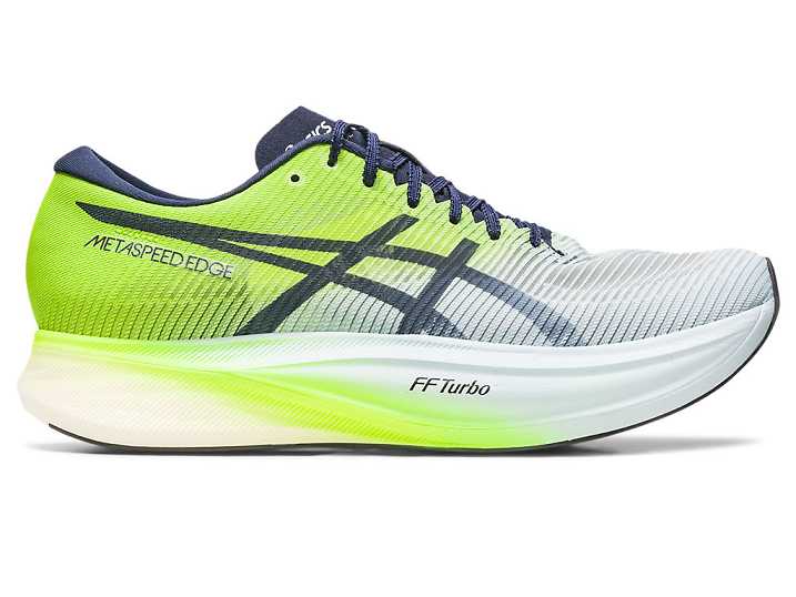 Asics METASPEED EDGE+ Moški Tekaški Čevlji Kremna Zelene | Slovenija-9581437