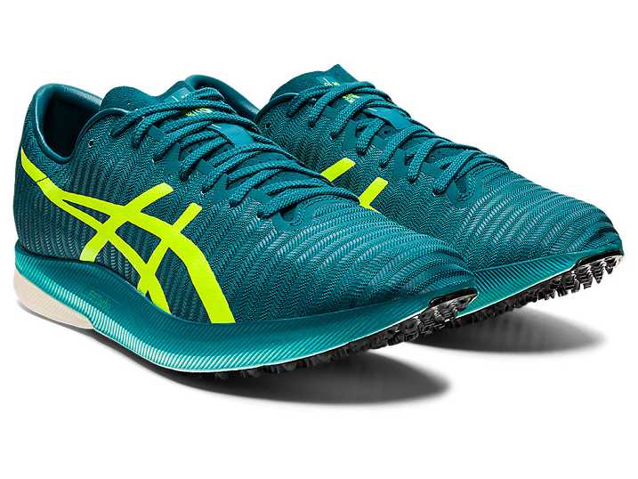 Asics METASPEED LD Moški Tekaški Čevlji Temno Zelene Rumene | Slovenija-3761589