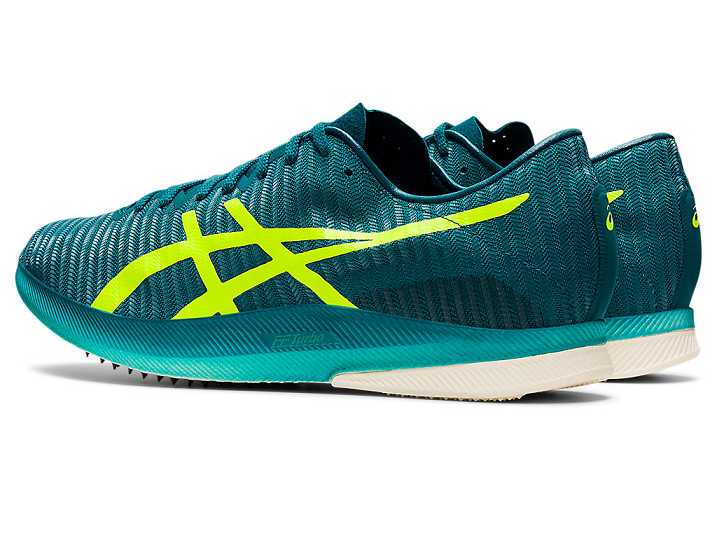 Asics METASPEED LD Moški Tekaški Čevlji Temno Zelene Rumene | Slovenija-3761589