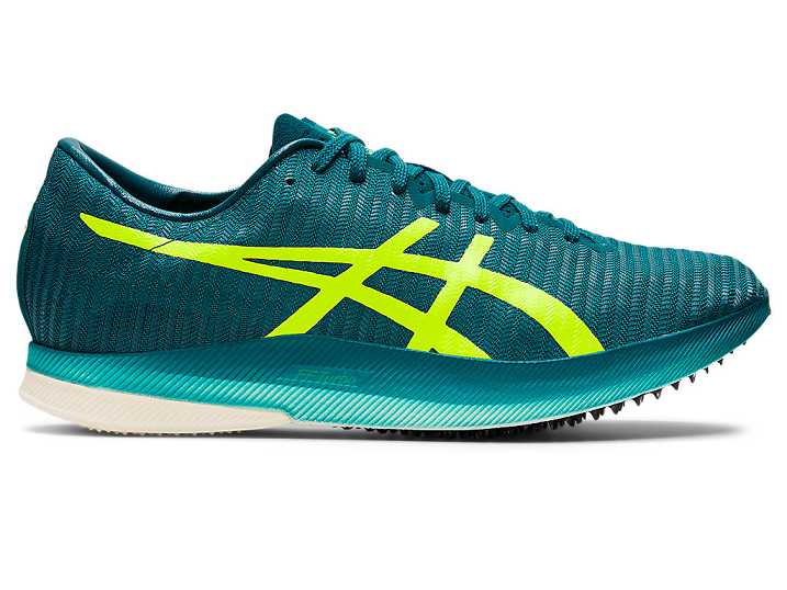 Asics METASPEED LD Moški Tekaški Čevlji Temno Zelene Rumene | Slovenija-3761589