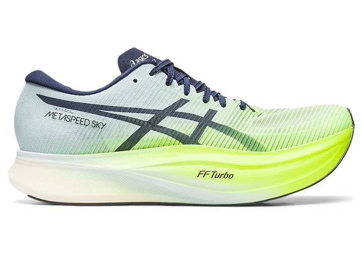 Asics METASPEED SKY+ Moški Tekaški Čevlji Zelene | Slovenija-5341297