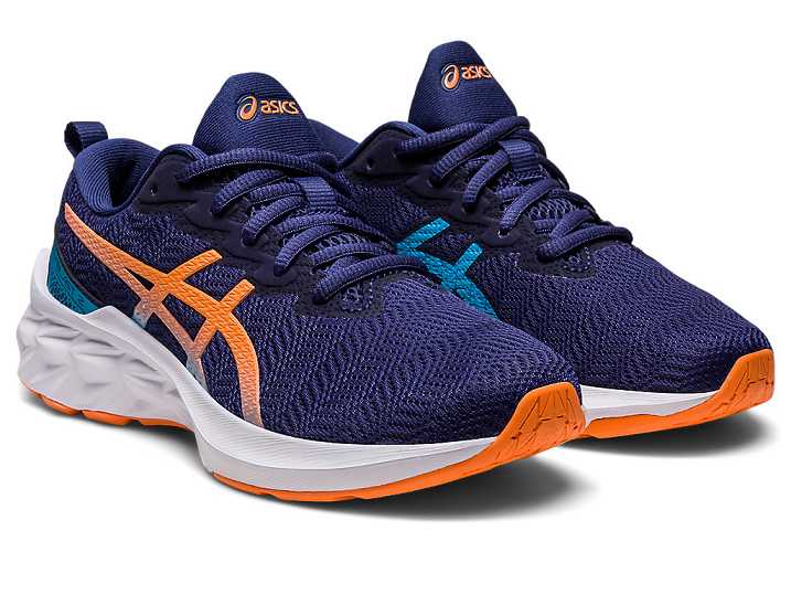 Asics NOVABLAST 2 Otroški Tekaški Čevlji Modre Oranžne | Slovenija-0143825