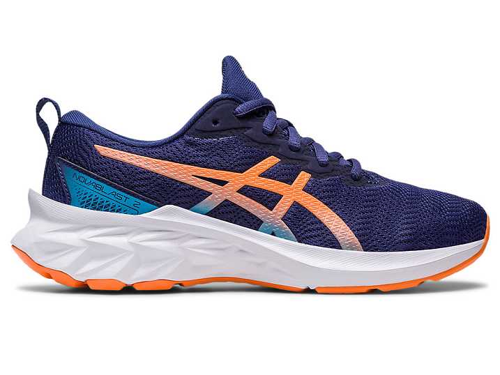 Asics NOVABLAST 2 Otroški Tekaški Čevlji Modre Oranžne | Slovenija-0143825