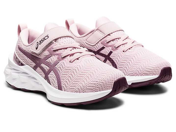 Asics NOVABLAST 2 Otroški Tekaški Čevlji Roza Srebrne | Slovenija-0769231