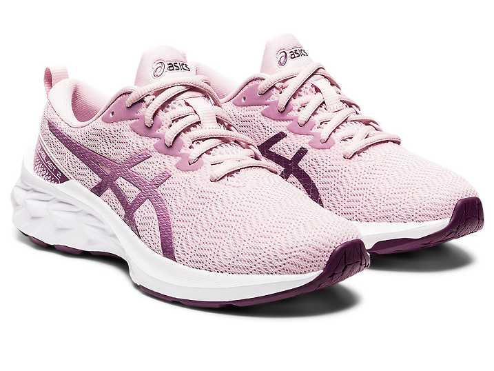 Asics NOVABLAST 2 Otroški Tekaški Čevlji Roza Srebrne | Slovenija-2693507