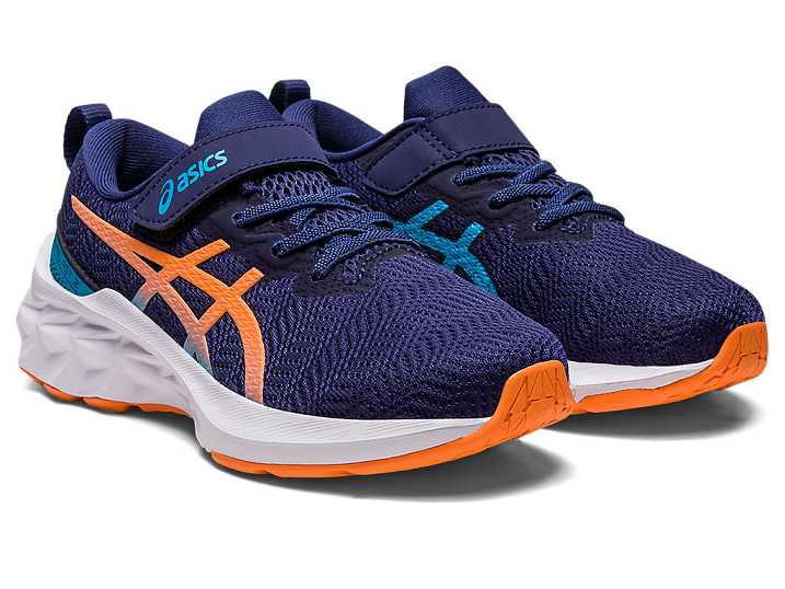 Asics NOVABLAST 2 Otroški Tekaški Čevlji Modre Oranžne | Slovenija-6792153