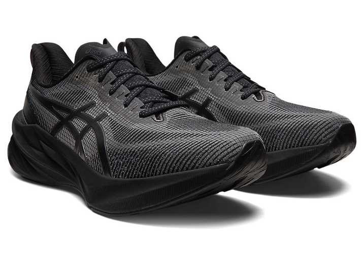 Asics NOVABLAST 3 LE Moški Tekaški Čevlji Črne Temno Sive | Slovenija-8567912