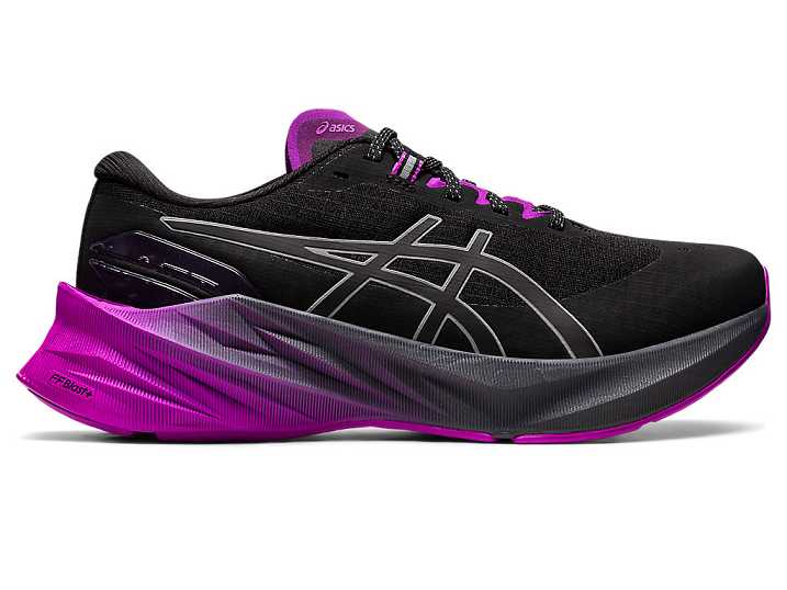 Asics NOVABLAST 3 LITE-SHOW Ženske Tekaški Čevlji Črne Vijolične | Slovenija-1863257