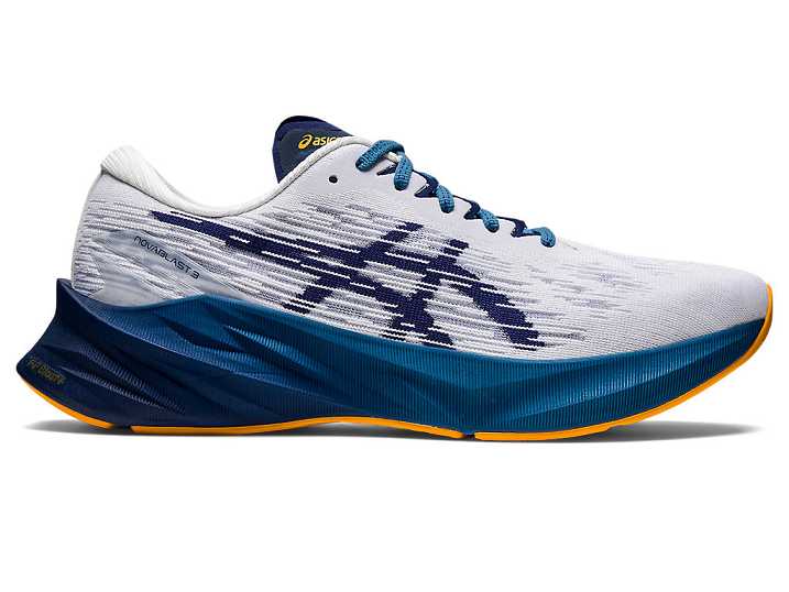 Asics NOVABLAST 3 Moški Tekaški Čevlji Bele | Slovenija-0872315