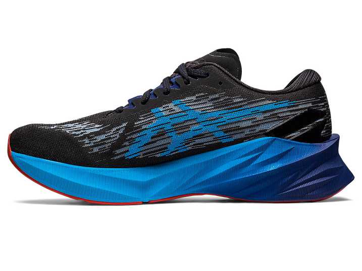 Asics NOVABLAST 3 Moški Tekaški Čevlji Črne Modre | Slovenija-9502348