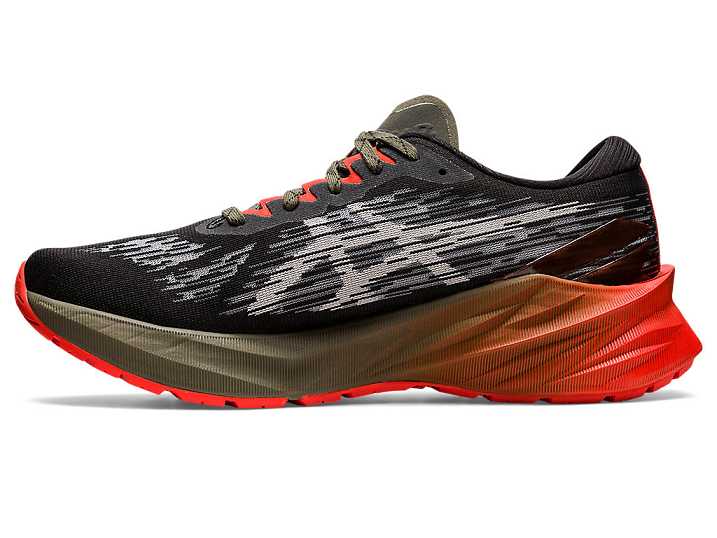 Asics NOVABLAST 3 TR Moški Tekaški Čevlji Črne Olivno Zelene | Slovenija-8023149