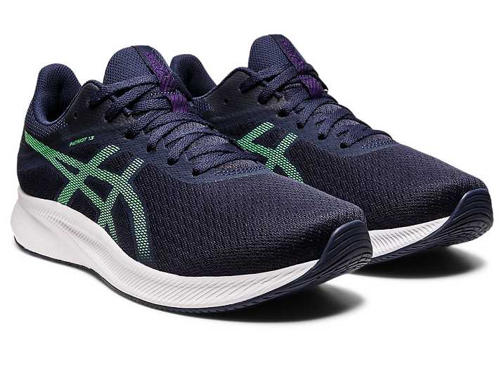 Asics PATRIOT 13 Moški Tekaški Čevlji Temno Modre | Slovenija-1408573