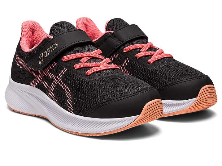 Asics PATRIOT 13 Otroški Tekaški Čevlji Črne | Slovenija-3250981