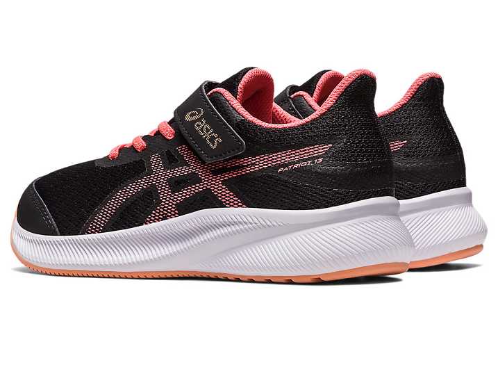 Asics PATRIOT 13 Otroški Tekaški Čevlji Črne | Slovenija-3250981