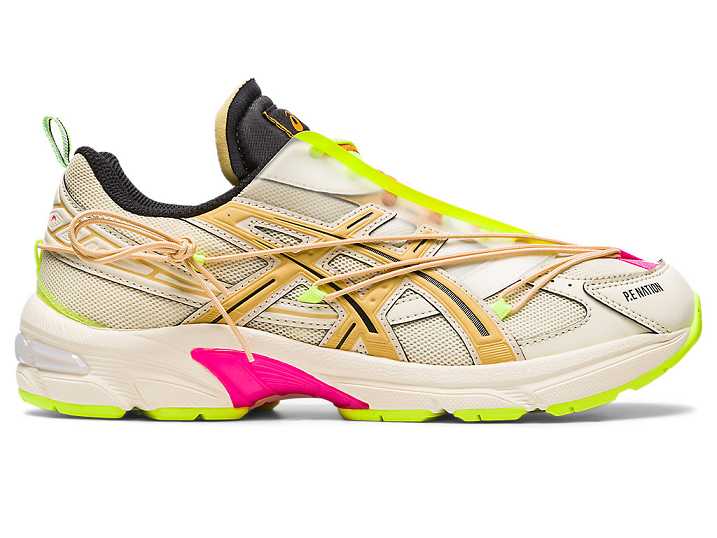 Asics PE NATION X GEL-1130 Ženske Superge Kremna | Slovenija-7905823