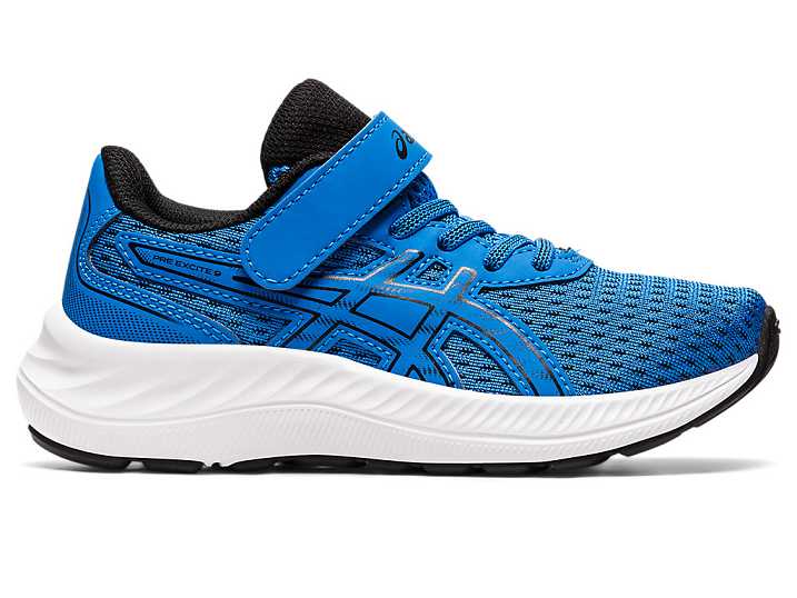 Asics PRE EXCITE 9 Otroški Tekaški Čevlji Modre Črne | Slovenija-2356980