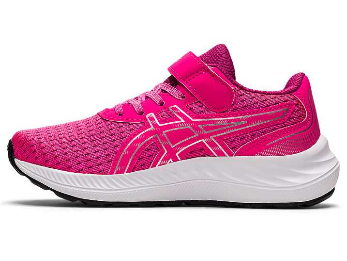 Asics PRE EXCITE 9 Otroški Tekaški Čevlji Roza Srebrne | Slovenija-3016572