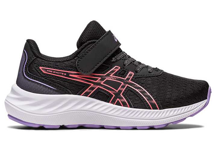 Asics PRE EXCITE 9 Otroški Tekaški Čevlji Črne | Slovenija-9502147