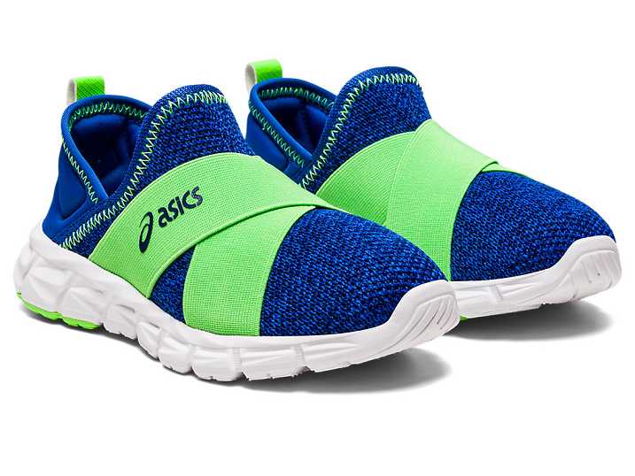 Asics QUANTUM LYTE Otroški Superge Modre Zelene | Slovenija-4570126