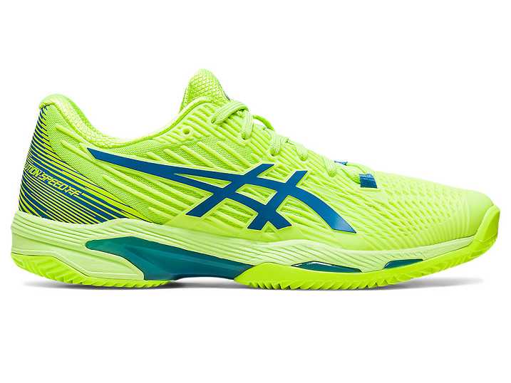 Asics SOLUTION SPEED FF 2 CLAY Ženske Teniški Copati Zelene Modre | Slovenija-5419602