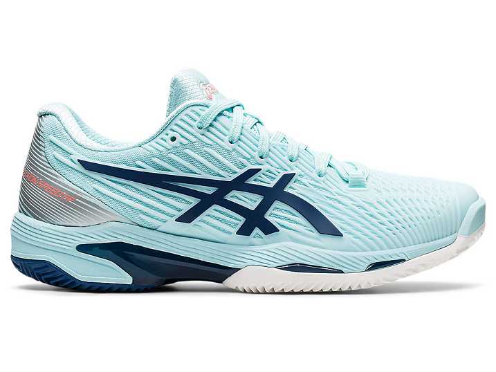 Asics SOLUTION SPEED FF 2 CLAY Ženske Teniški Copati Modre Svetlo Indigo | Slovenija-6057231